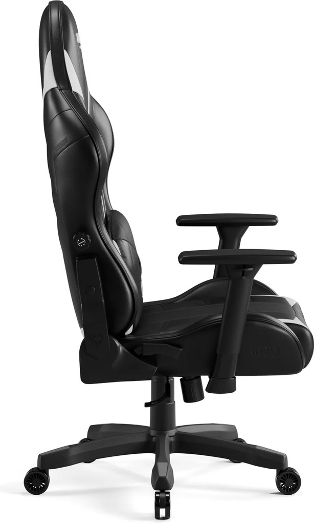 Fotel gamingowy Diablo X-Ray 2.0 Small Size, czarno-biały