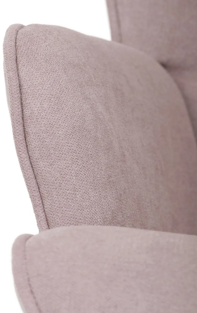 Fotel bujany PINK2, różowy