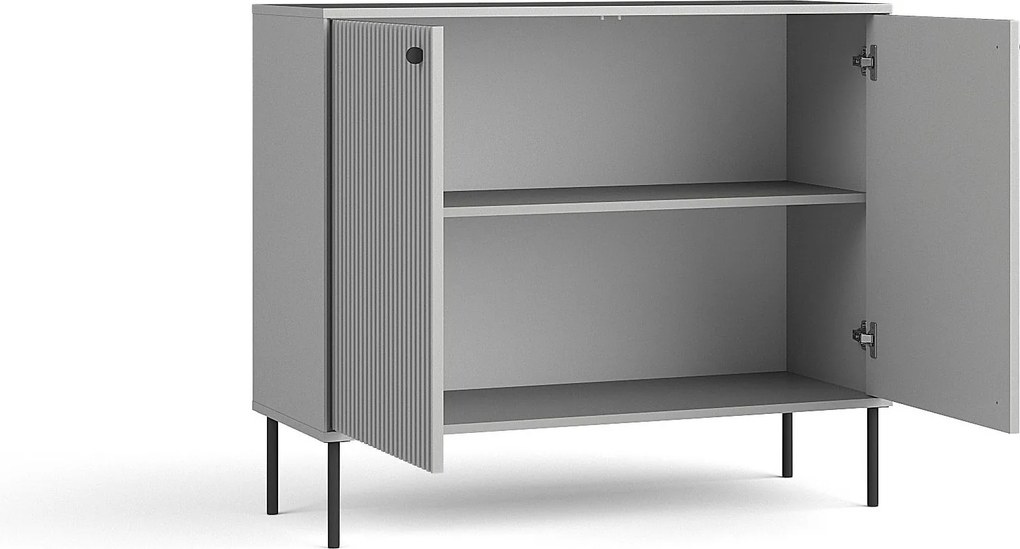 Komoda NIMB 105,4 cm do Salonu Sypialni Szary