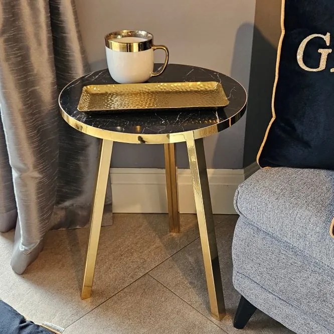 Okrągły stolik kawowy