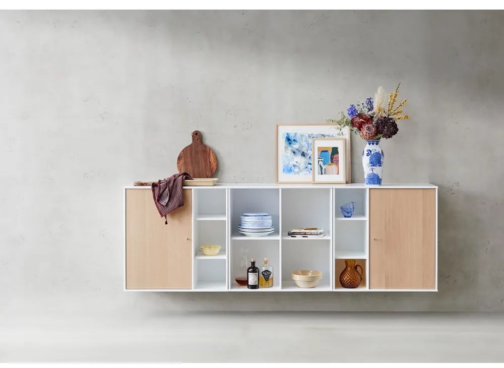Biały modułowy system półek 68,5x69 cm Mistral Kubus – Hammel Furniture