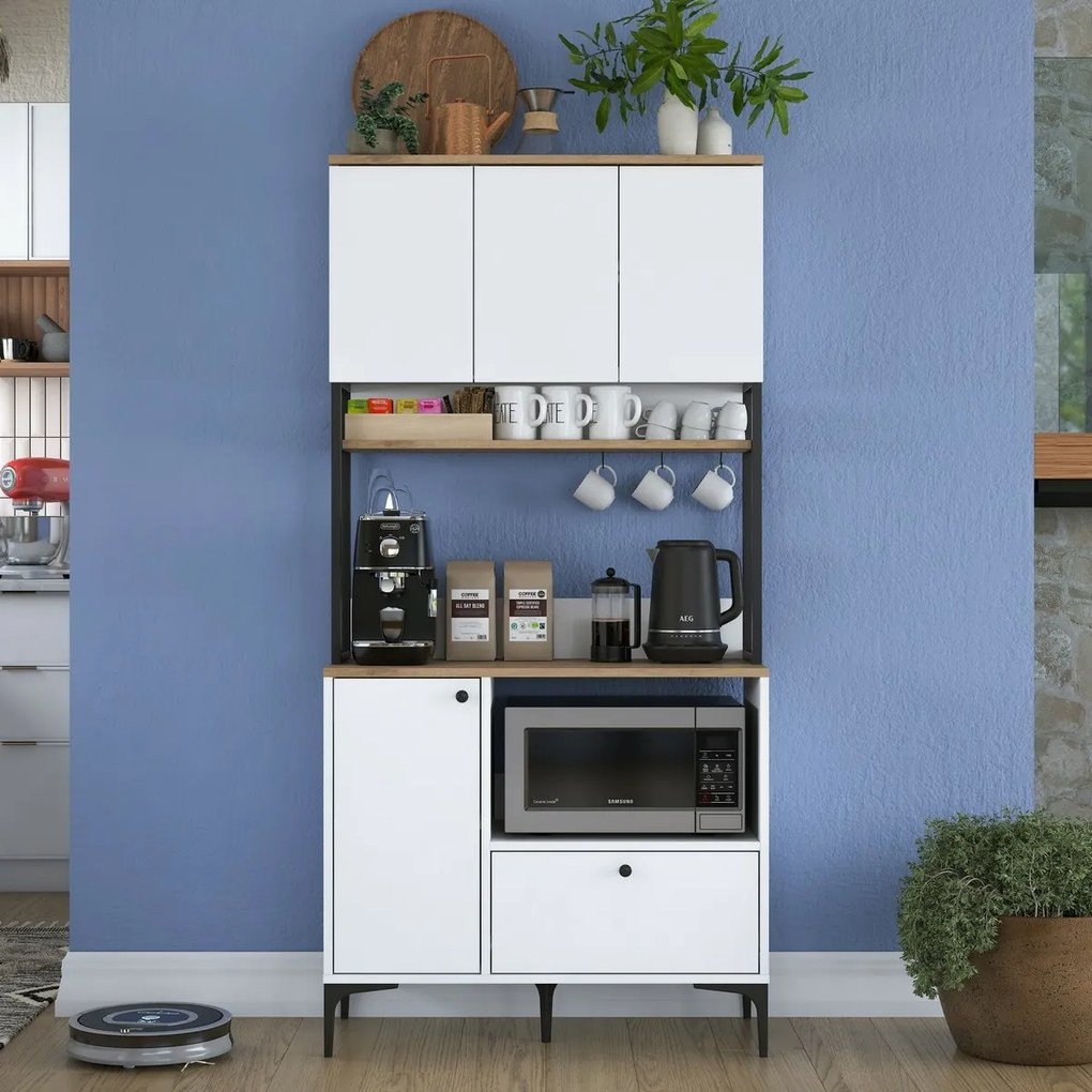 Szafa Jesy Walnut and White