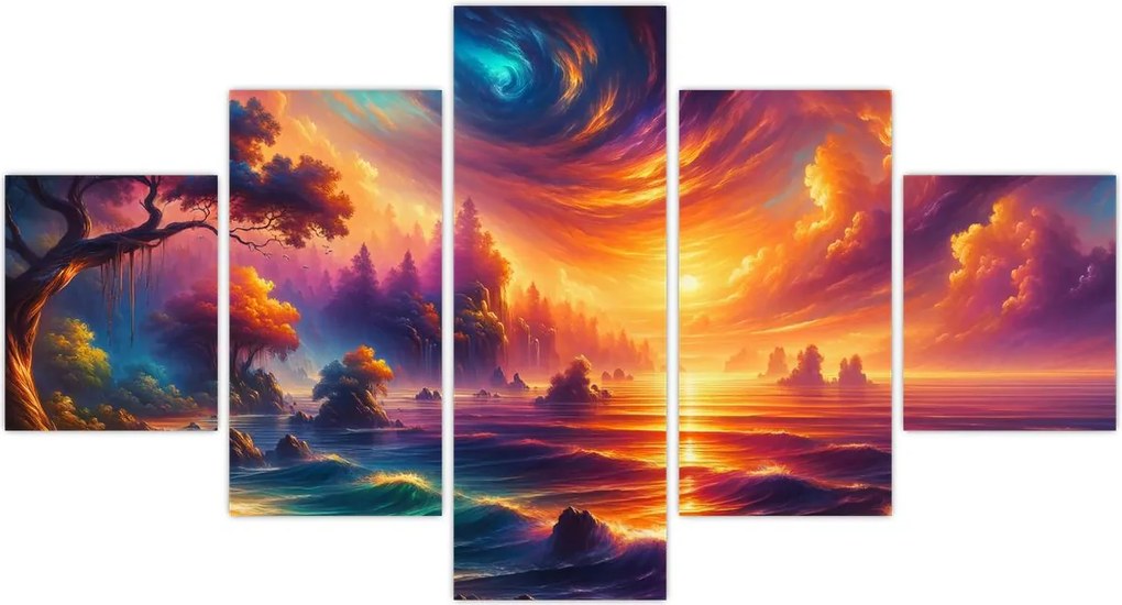 Obraz - Magiczny świat (125x70 cm)