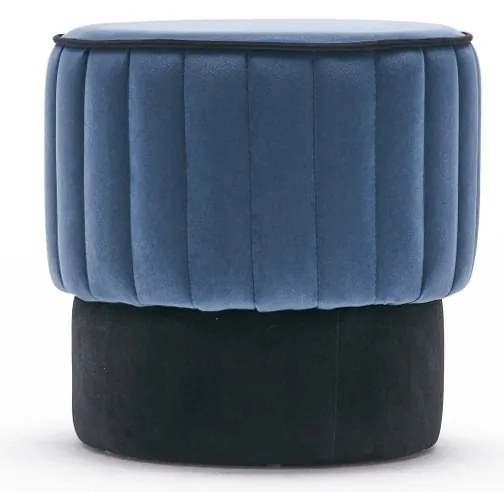 Stołek Rose Pouf Niebieski