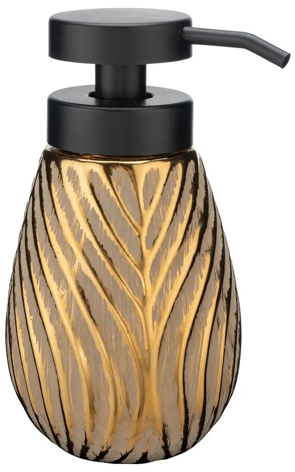 Ceramiczny dozownik do mydła w kolorze złota 330 ml Idro – Wenko