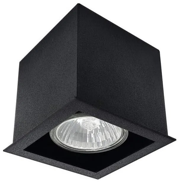 Brosline 1078 - Oprawa punktowa CAGE 1xGU10/10W/230V czarna