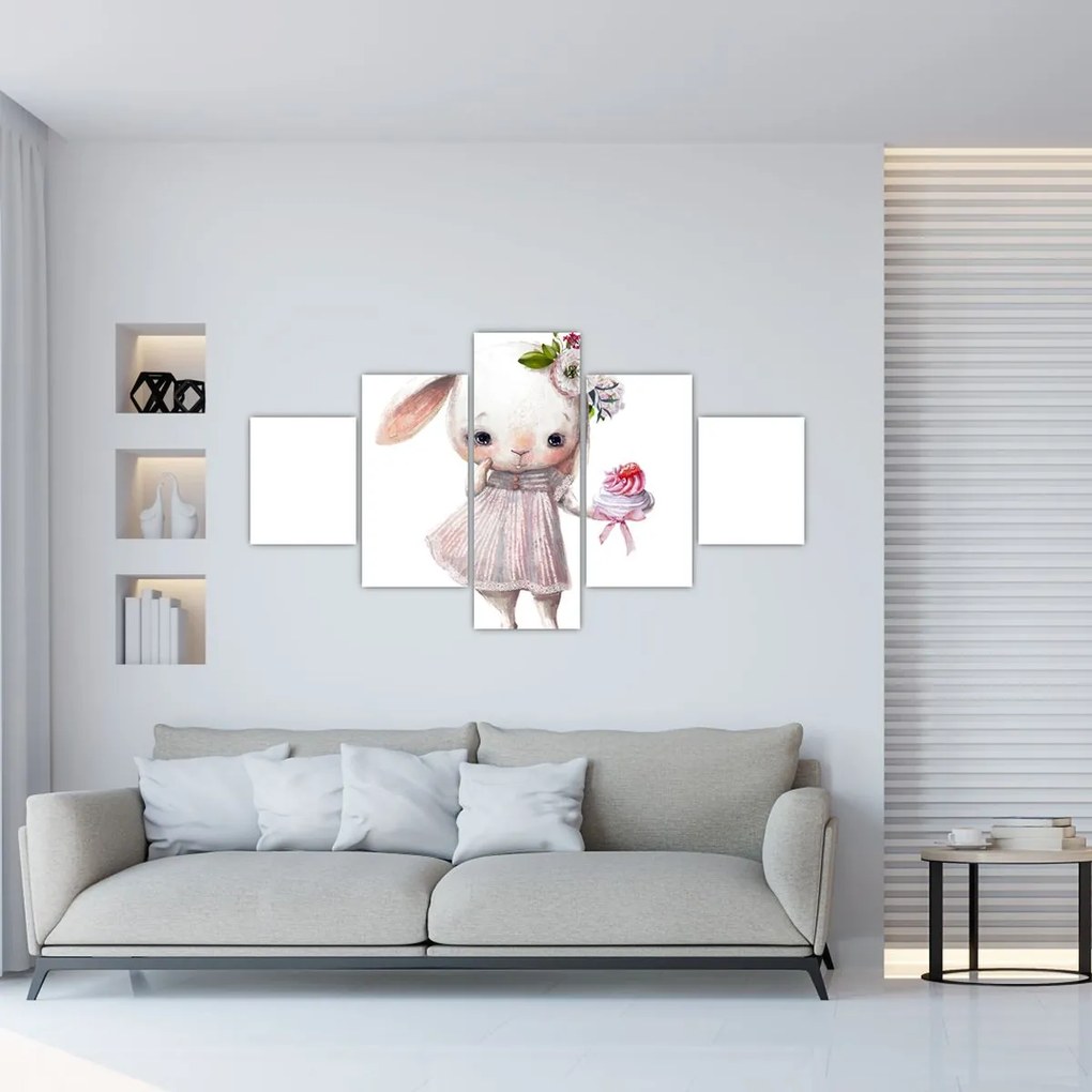Obraz - Zwierzątko akwarelowe N⁰1 (125x70 cm)