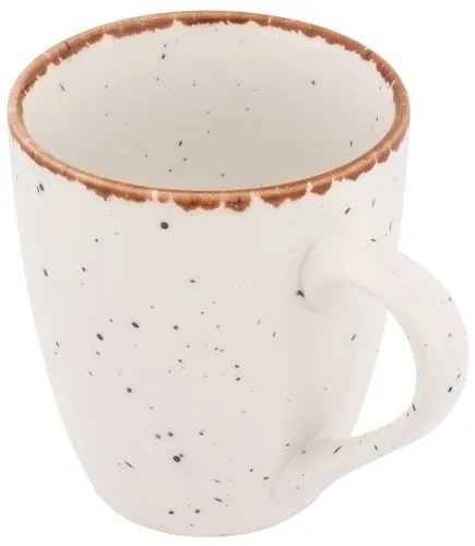 Altom Porcelanowy kubek Reactive Ivory, 380 ml