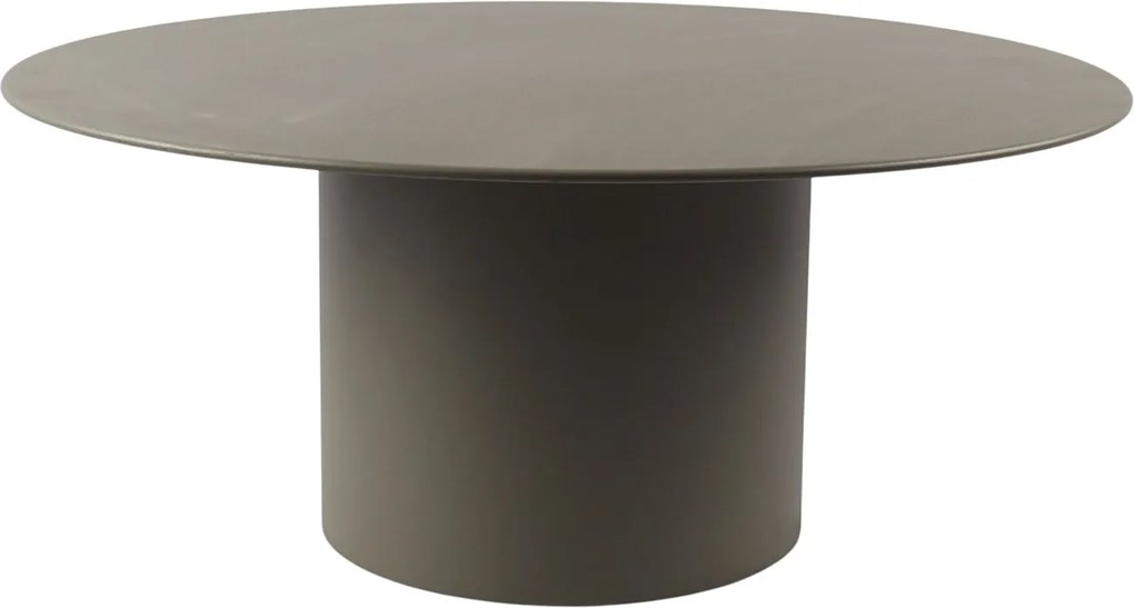 Stolik kawowy z metalu  - Khaki - JOVENIA