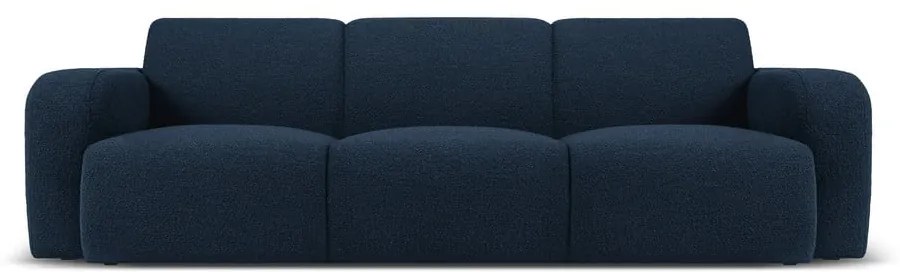 Ciemnoniebieska sofa z materiału bouclé 235 cm Molino – Micadoni Home