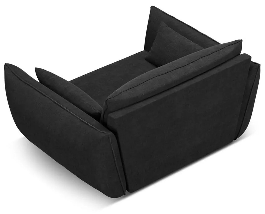 Ciemnoszary fotel Vanda – Mazzini Sofas