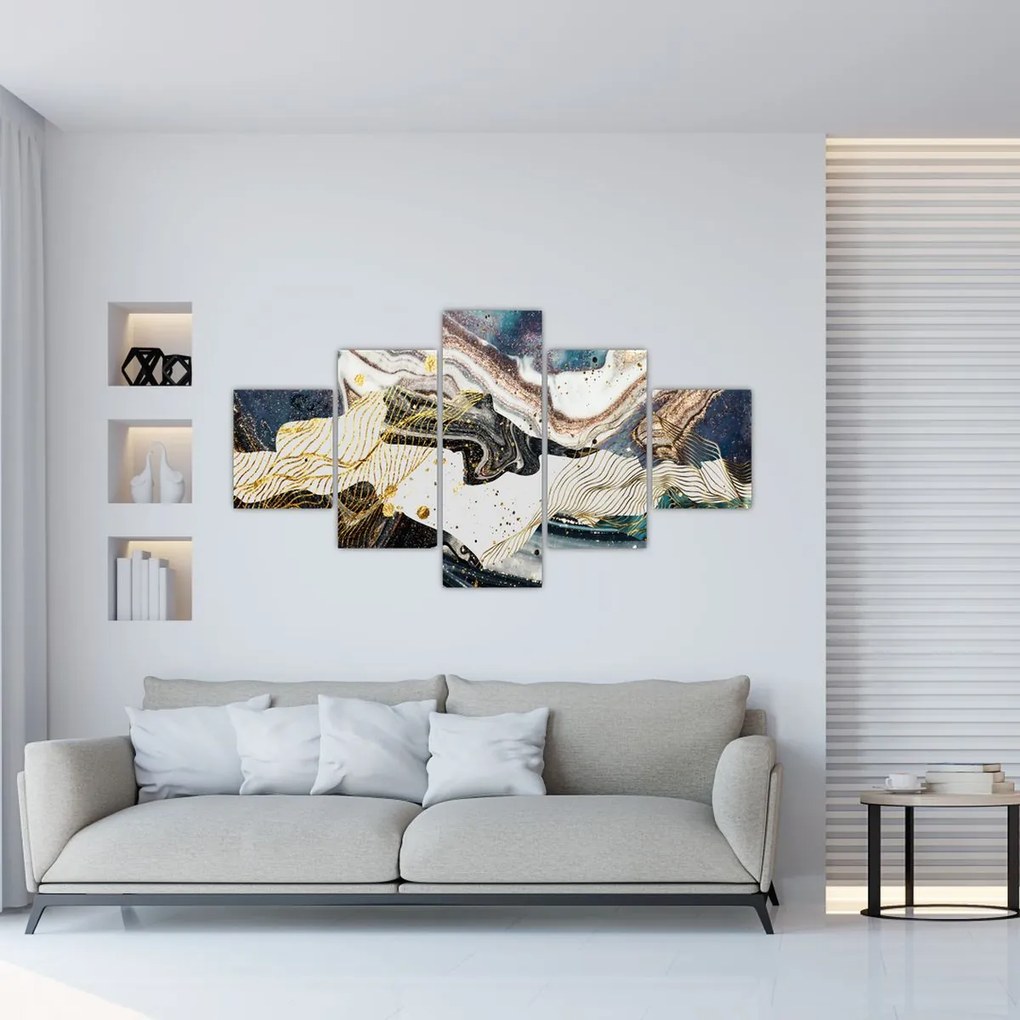 Obraz - Designerski marmur (125x70 cm)