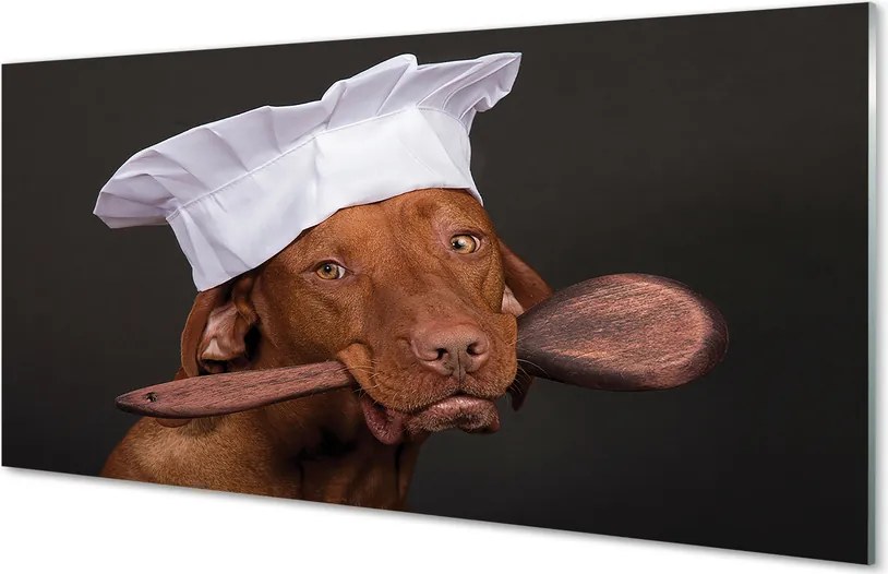 Szkło Ozdobne do Kuchni Kulinarna Pasja: Pies Kucharz