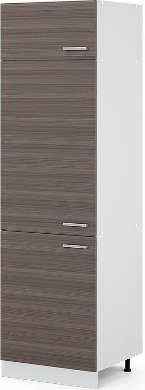 Szafka na lodówkę szlachetna szarość 60x57.2x206.8 r-line