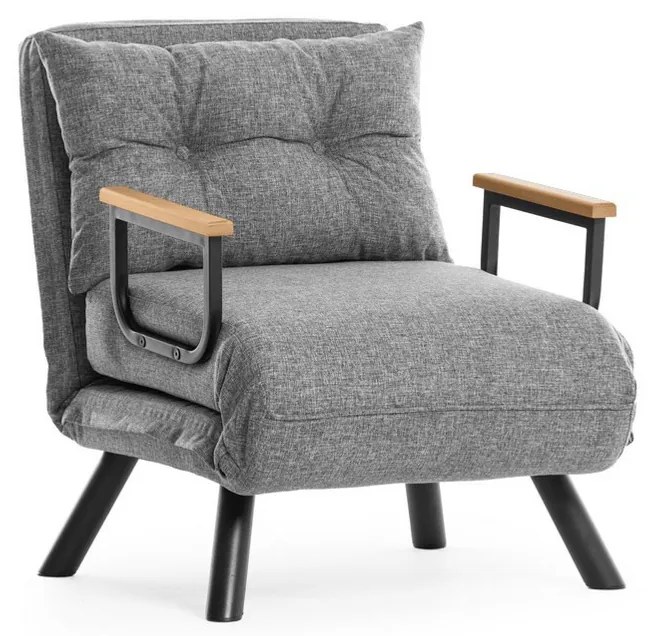 Fotel Sando Single Jasnoszary