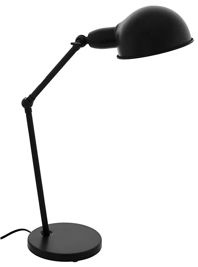 Eglo 49041 - Lampa stołowa EXMOOR 1xE27/28W/230V betonowa