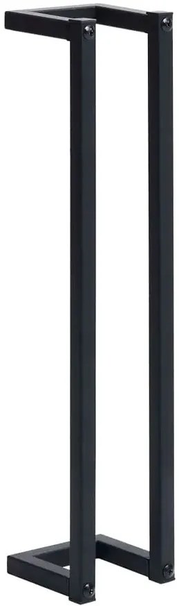 Czarny metalowy wieszak łazienkowy W8-F26