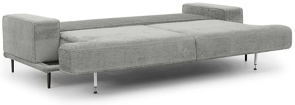 Kanapa do salonu Nicole - szary szenil Perfect Harmony 85 / nogi czarne