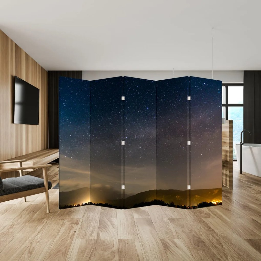 Parawan - Nocne niebo (210x170 cm)
