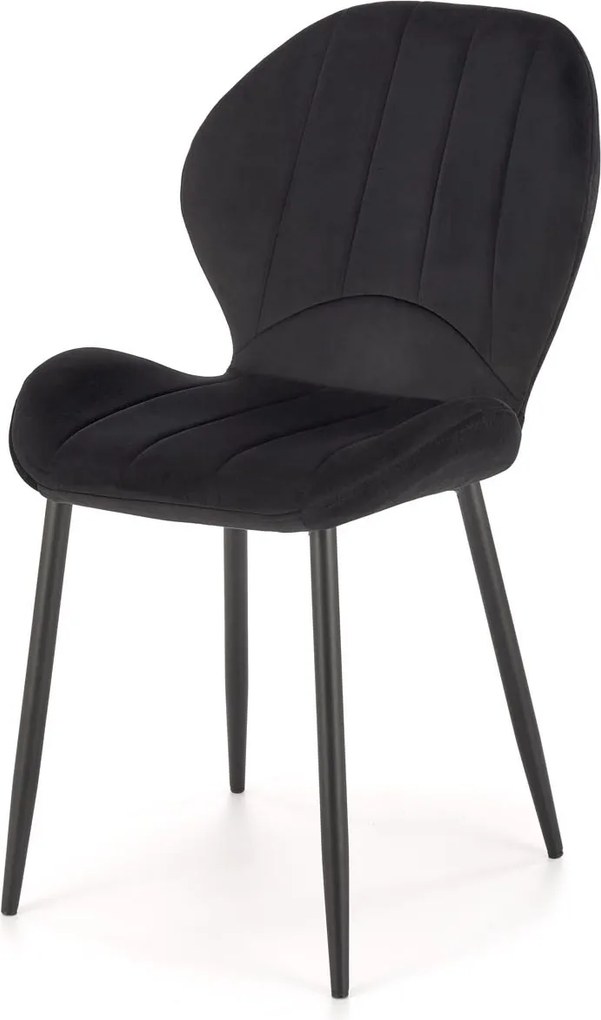 Krzesło do jadalni z pionowymi przeszyciami K538 Halmar