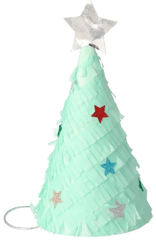 Czapeczki imprezowe zestaw 6 szt. Christmas Tree – Meri Meri