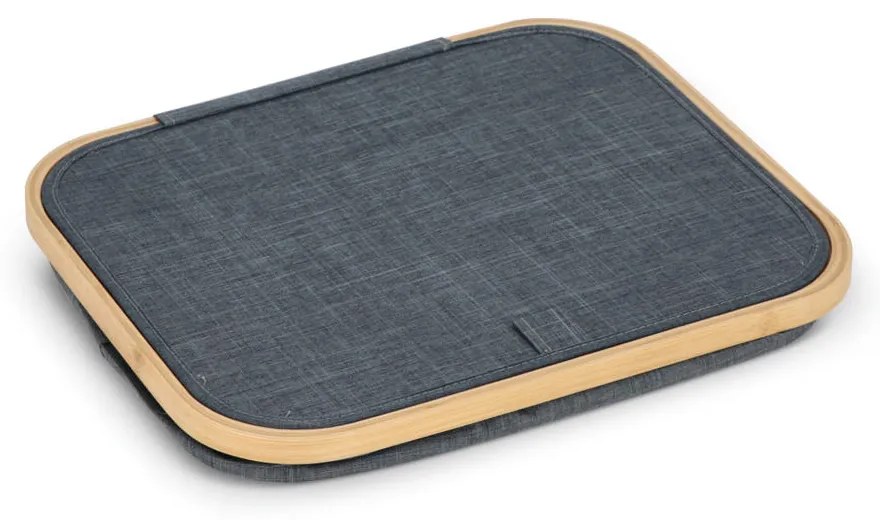 Skladany kosz NOLVIO 25 L, niebiesko-szary