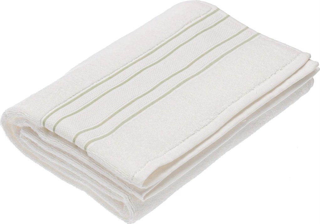 Ręcznik Gunnar 70x140cm creamy white green