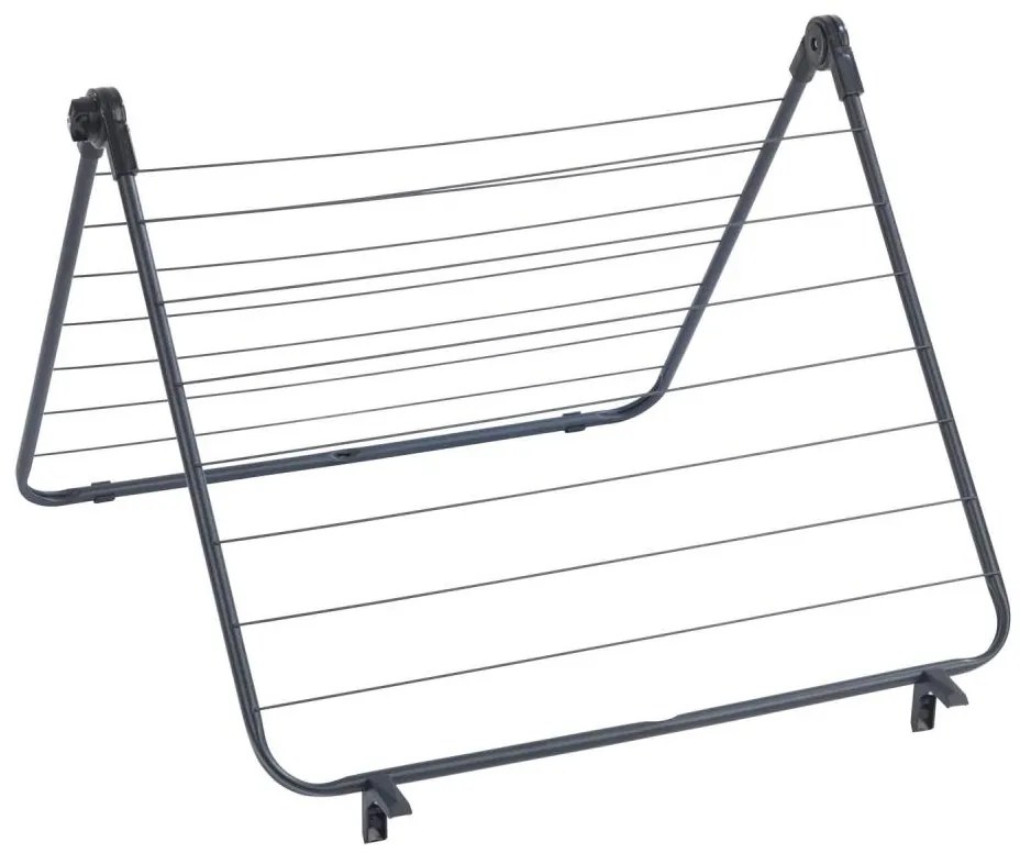 WENKO 63003100 - Suszarka na pranie CHAMPION 65x114 cm czarna