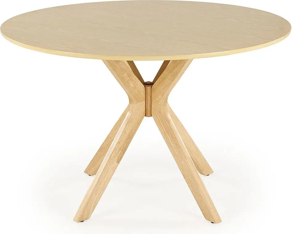 Stół NICOLAS 120x120 dąb