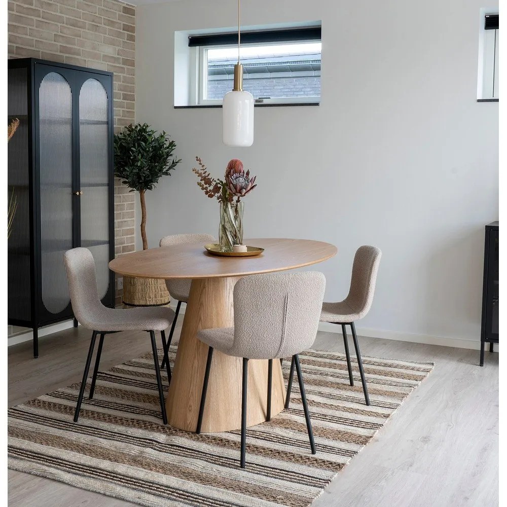Beżowe krzesła zestaw 2 szt. Halden – House Nordic