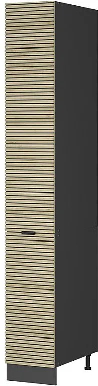 Szafka aptekarska panel dębowy 30x58x206.8 fame-line