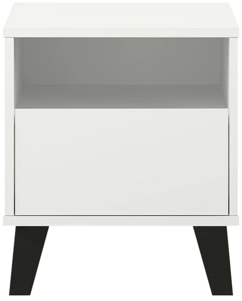 Szafka nocna BOGAN 1S, biały