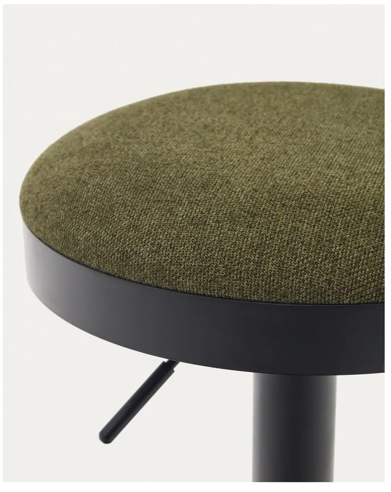 Ciemnozielone hokery zestaw 2 szt. 58 cm Zaib – Kave Home