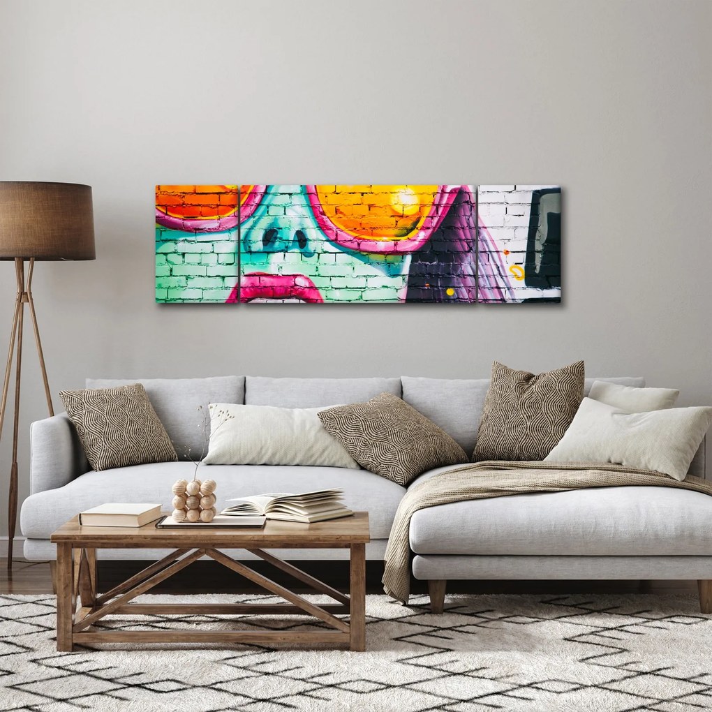 Obraz - Graffiti (170x50 cm)