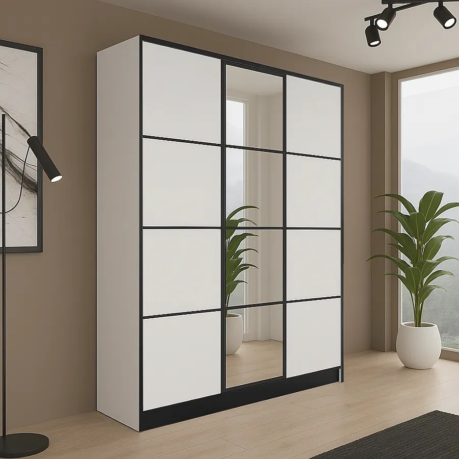 Szafa EDEN 3D M2 Biała