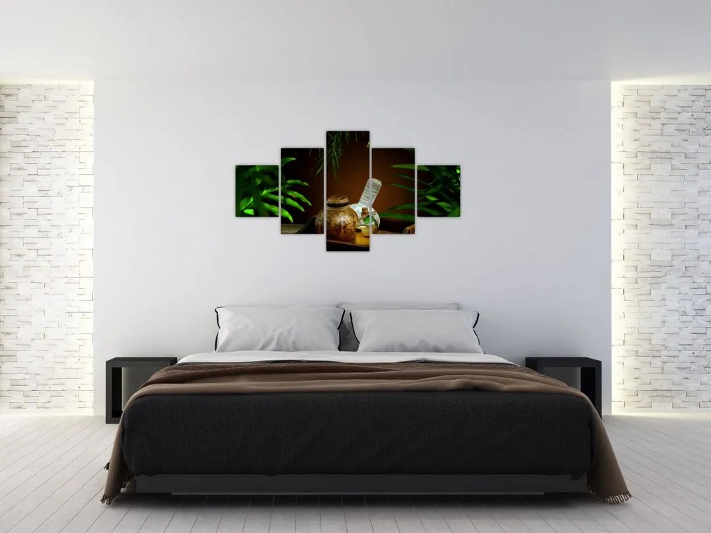Obraz rzeczy spa (125x70 cm)