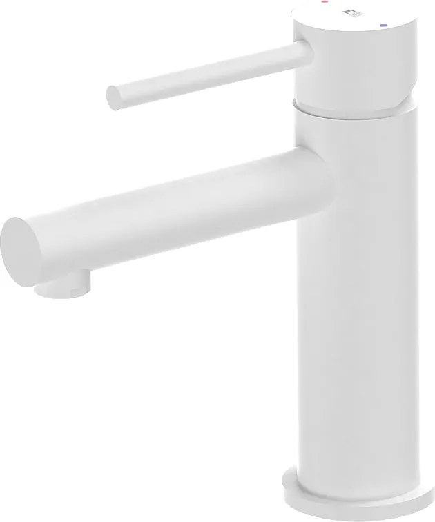 Luisa bateria miedziana umywalkowa niska biały