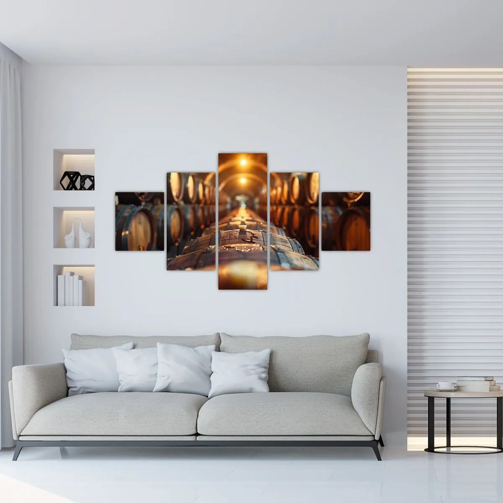 Obraz - Piwniczka na wino (125x70 cm)
