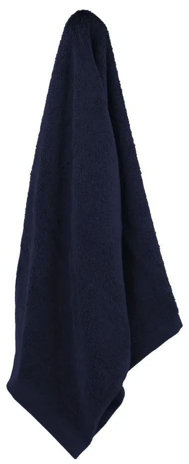 Ciemnoniebieski bawełniany ręcznik frotte 50x100 cm Comfort – Södahl