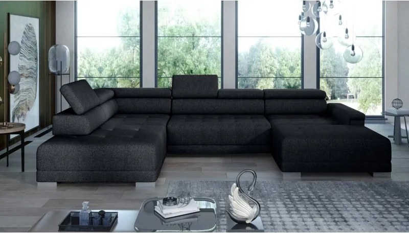 Narożnik CAMPO XL elektryczną regulacją siedziska w WERSAL