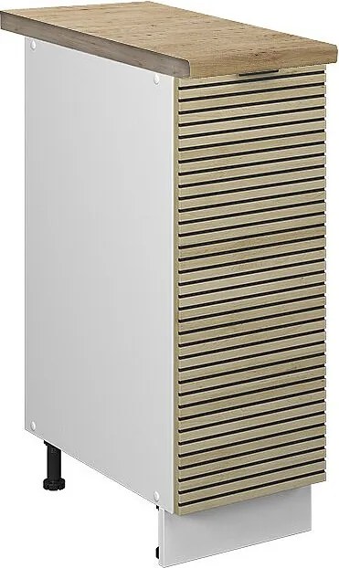 Szafka apteczna panel dębowy 30x60x82 fame-line