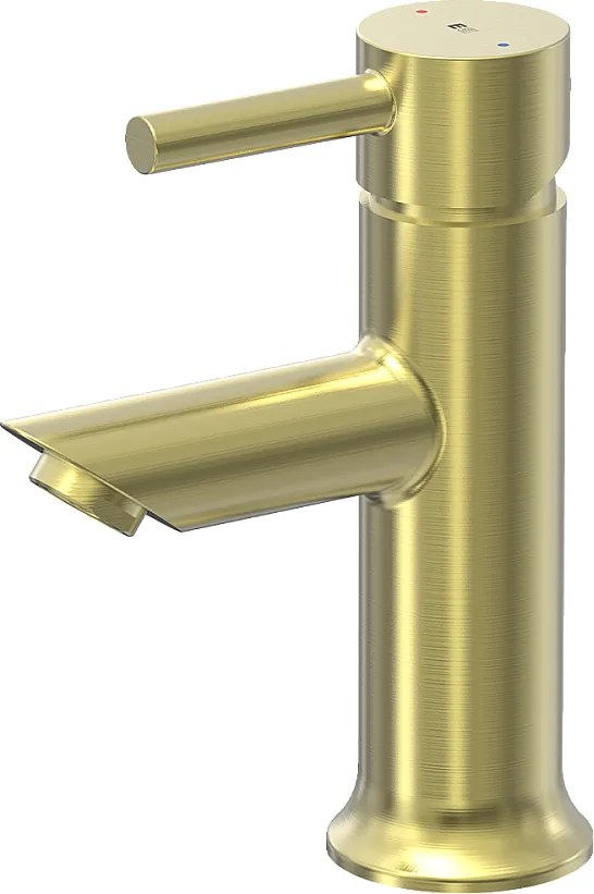 Luisa bateria umywalkowa ze szczotkowanego złota