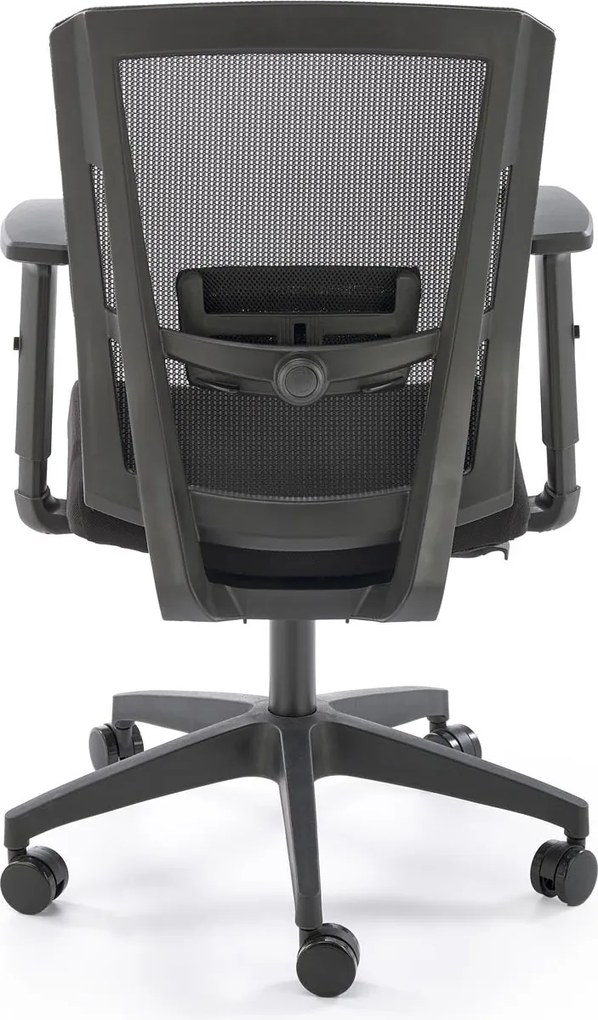 Fotel biurowy z regulacjami Paredes Halmar, zgodny z normą BHP