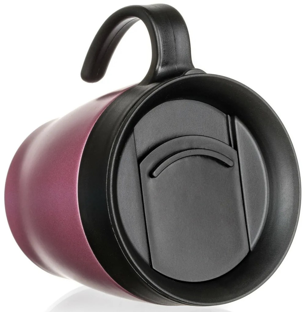 Banquet Kubek termiczny podróżny TAZZA 330 ml,różowy