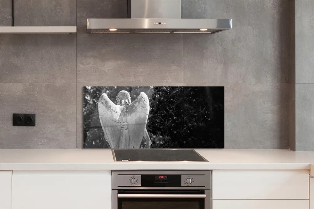 Szklany Panel Anielskie Skrzydła w Lesie