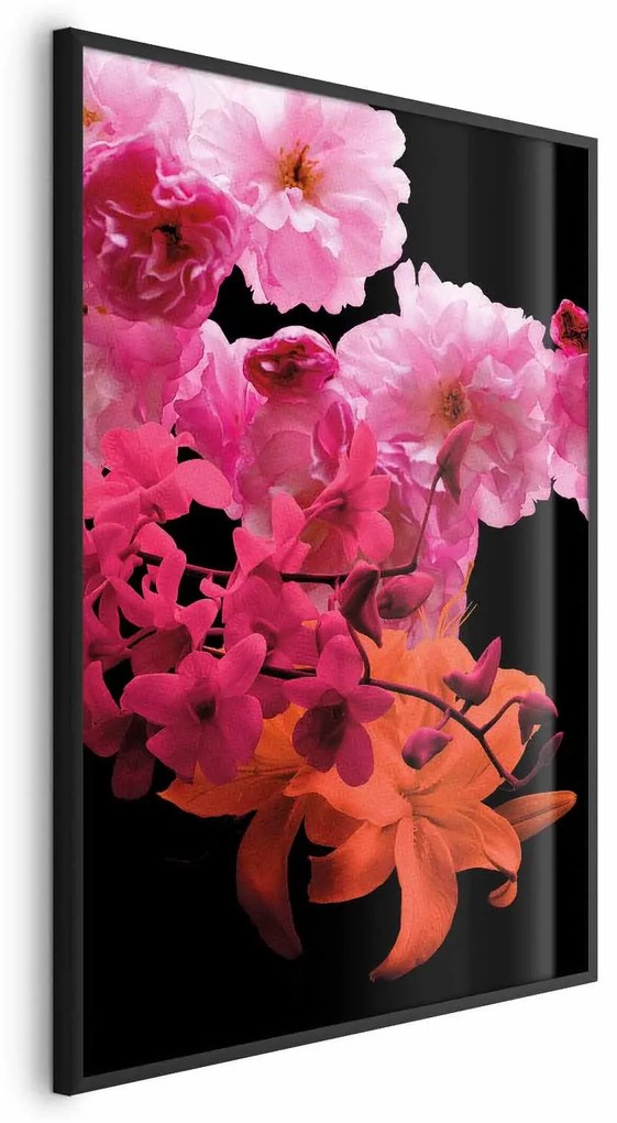 Plakat Wiosenne nasycenie 40x60 cm z ramą czarną bez marginesu ARTGEIST B
