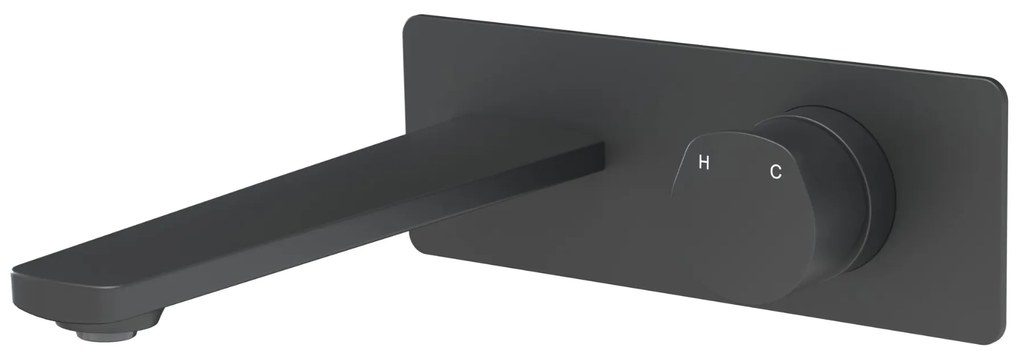 Designerska ścienna bateria umywalkowa XELO