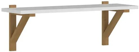 Minimalistyczna skandynawska półka ścienna N0-E88