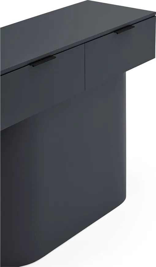 Antracytowa konsola 36x100 cm Totem – Teulat