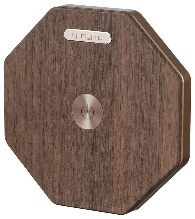 Brązowa dekoracja świetlna na USB ø 12 cm Twist Hexagon – Gingko